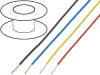 STRANDED WIRE: BLACK, 28 AWG, 90