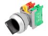 SS30-1O/C BK, 1-2 2POSITION